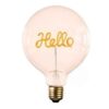 Lâmpada Decorativa "Hello" Abajur