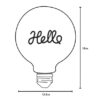 Lâmpada Decorativa "Hello" Abajur - Image 4