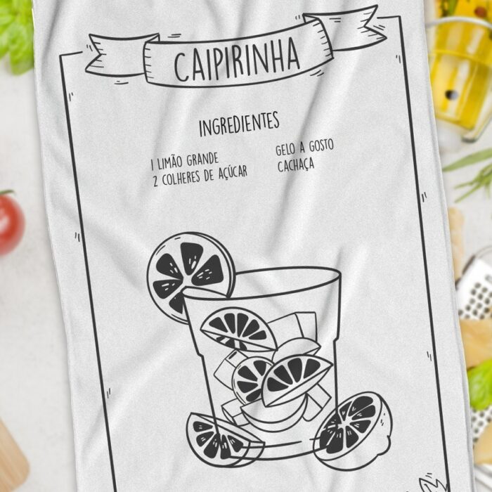 Pano de Prato "Caipirinha"