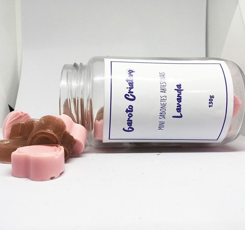 Kit Mini Sabonetes Artesanais Lavanda - Imagem 2