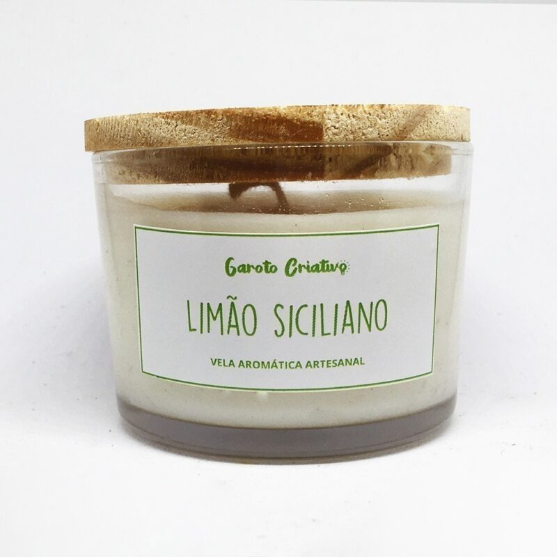 Vela Artesanal Limão Siciliano