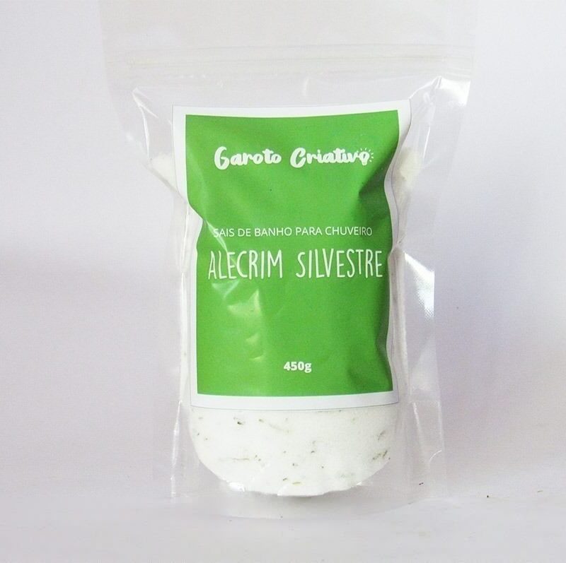 Sais de Banho Para Chuveiro Alecrim Silvestre 500g - Imagem 2