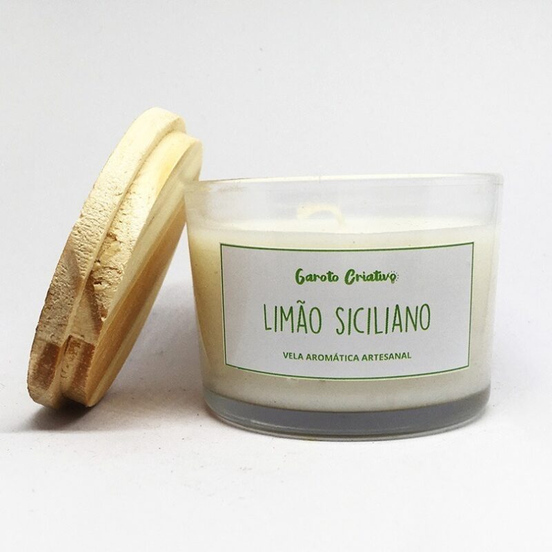 Vela Artesanal Limão Siciliano - Imagem 2