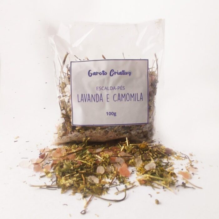 Escalda-Pés Lavanda e Camomila