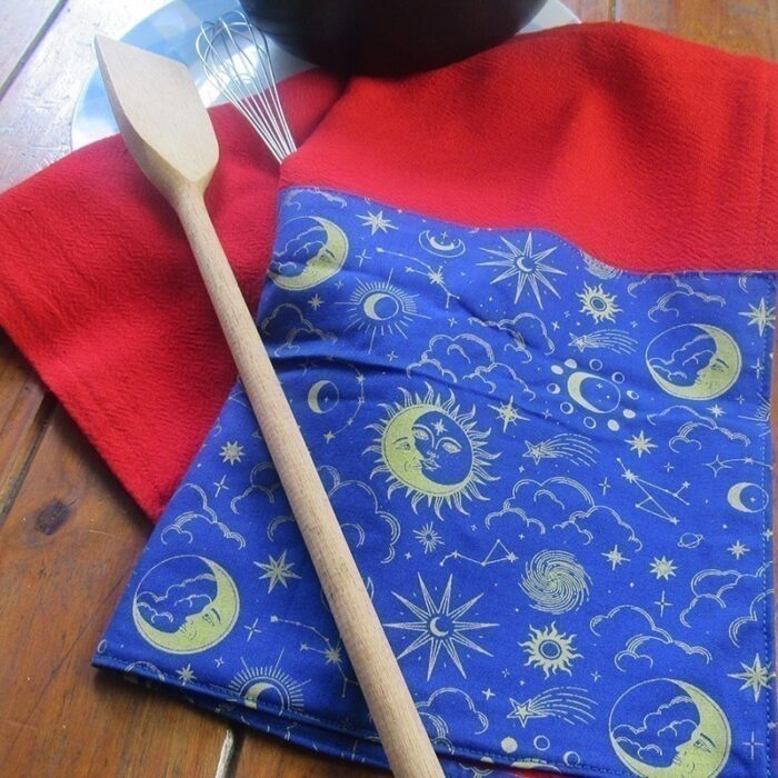 Pano de prato Lua – Vermelho G