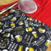 Pano de prato Cerveja – Vermelho G